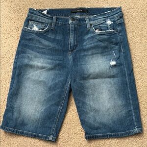 Joe’s Jeans Shorts Distressed Cut-Off Style